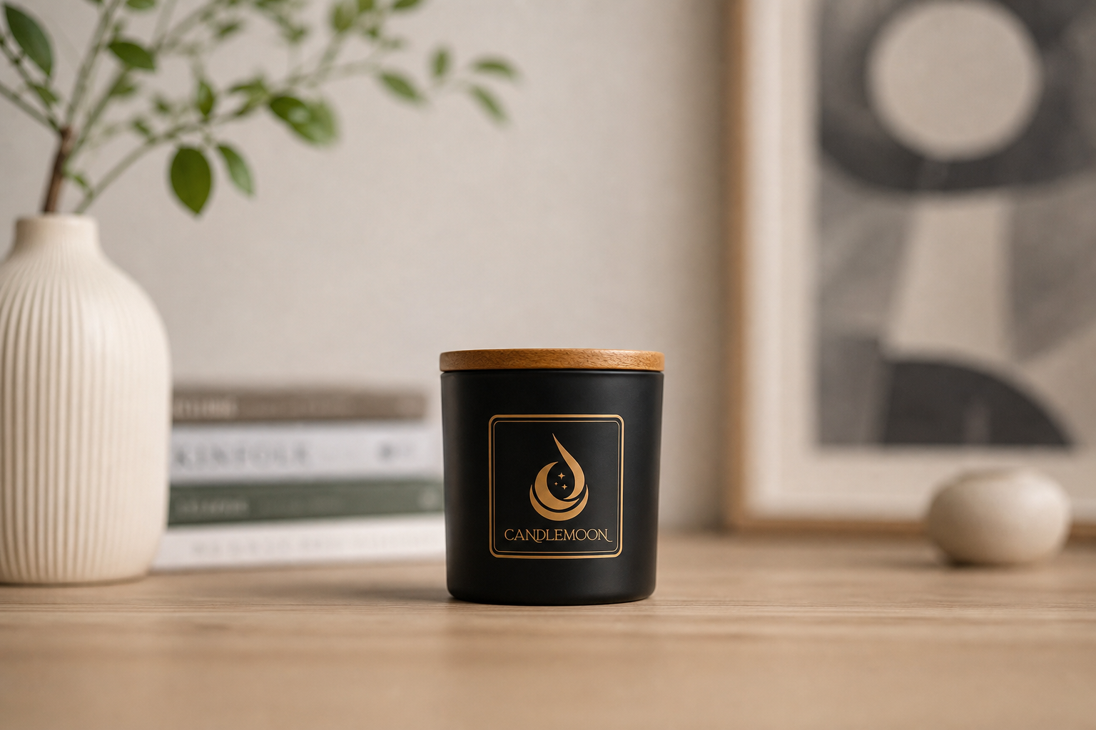 Velvet and Citrus Tobacco scented candle